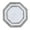 32'', Grey/White Center, Hexagon, variant on Sherry Kline Bathroom Rug, Water Absorbent Shower Mat, Hand Made Bath Accessories, Machine Washable Rugs, Bath Mat for Decor, Non Slip Floor Mats (32'', Grey/White Center, Hexagon)