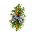 thumbnail image 4 of Guirnalda Floral de vid Artificial de Pascua, artesanías decorativas para fiestas navideñas, decoración interior, decoraciones de guirnaldas duraderas Zanahoria de arco, 4 of 8