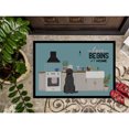 thumbnail image 3 of Carolines Treasures CK7730MAT 18 x 27 in. Black Russian Terrier Kitchen Scene Indoor or Outdoor Mat, 3 of 4