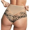 thumbnail image 2 of Panache Envy Deep Brief (7283),XL,Sand/Black, 2 of 5