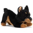 thumbnail image 2 of DEMDACO Doberman Pinscher Dog Black and Tan 10 inch Children's Soft Plush Stuffed Animal Toy, 2 of 7