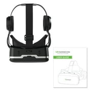 VR Headset 3D Glasses Virtual Reality Headset for VR Games & 3D Movies, Eye Care System for iPhone and Android Smartphones