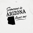 thumbnail image 4 of Inktastic Someone in Arizona Loves Me Boys or Girls Baby T-Shirt, 4 of 5