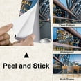 thumbnail image 4 of Peel and Stick Wallpaper Canvas Modern Skyline Oslo Norway Sunset Panorama Modern Art Wall Mural Decor Self Adhesive and Removable 100in x 144in, 4 of 7