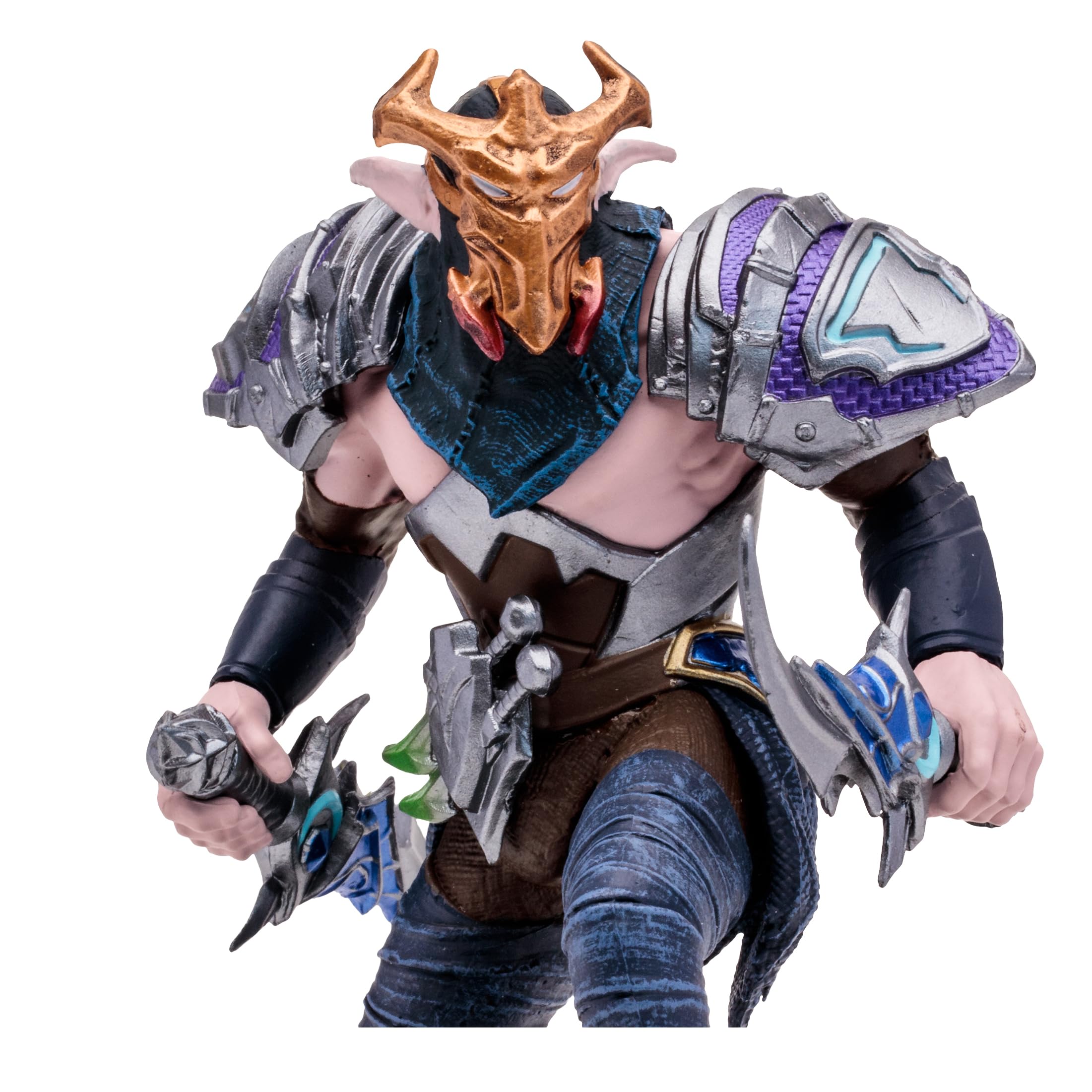 Elf Druid/Rogue: Rare (World of Warcraft) 1:12 Scale Posed Figure - McFarlane Toys