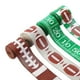 thumbnail image 4 of Juego de 4 cintas deportivas de grogrén multiusos para fútbol, ​​para envolver regalos, manualidades, costura, decoración de fiestas, lazos para, 4 of 9