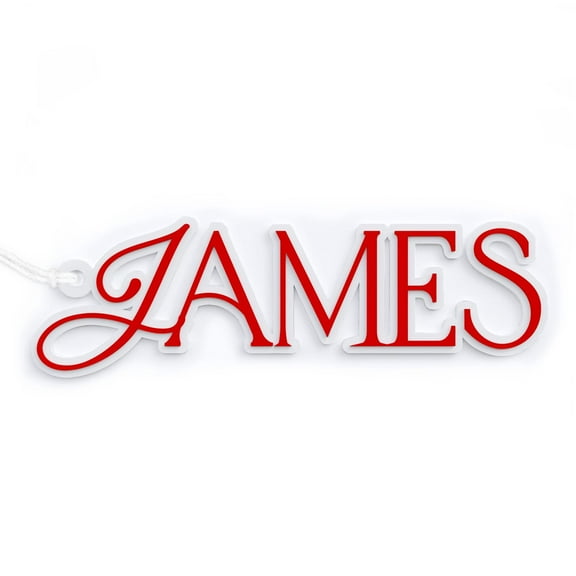 Personalized Name Stocking Tag