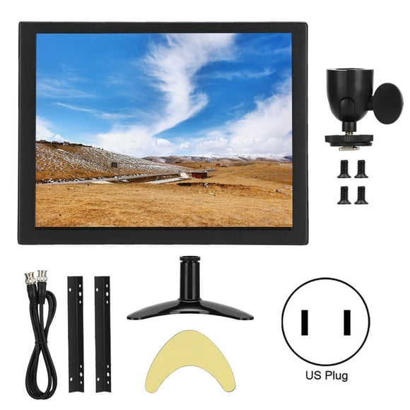 Monitor de vídeo en color LCD NikouMX 8 pulgadas 1024x768 VGA/HDMI