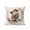 Beige, variant on 1 Pack Outdoor Throw Pillow, Mother's Day Waterproof Pillow with Insert Included, Watercolor Love Orange Flowers Retro Beige Decorative Accent Cushion Sofa Pillows for Patio Porch, 16 x 16 In