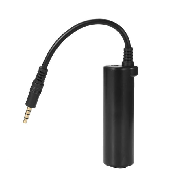 Graflsoa Interface Audio Universelle pour Guitare pour Appareils iOS - Adaptateur Compact de Haute Qualité avec Portée de Fréquence Améliorée et Faible Bruit pour Guitare et Basses
