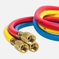 thumbnail image 3 of kit de Tuyau de Remplissage de Climatisation 1,5m, compatible avec Collecteur de Réfrigérant R134A R22, 3 of 5