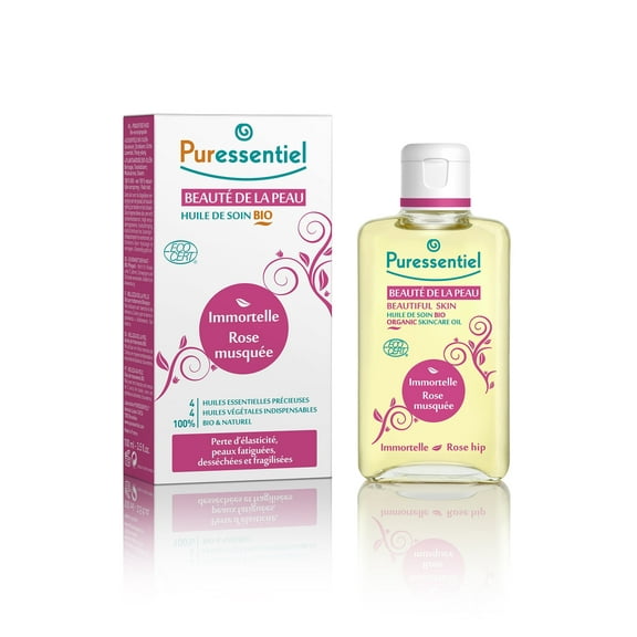 Puressentiel Organic Essential Skincare Oil, Moisturizing Body Oil, 3.4 oz