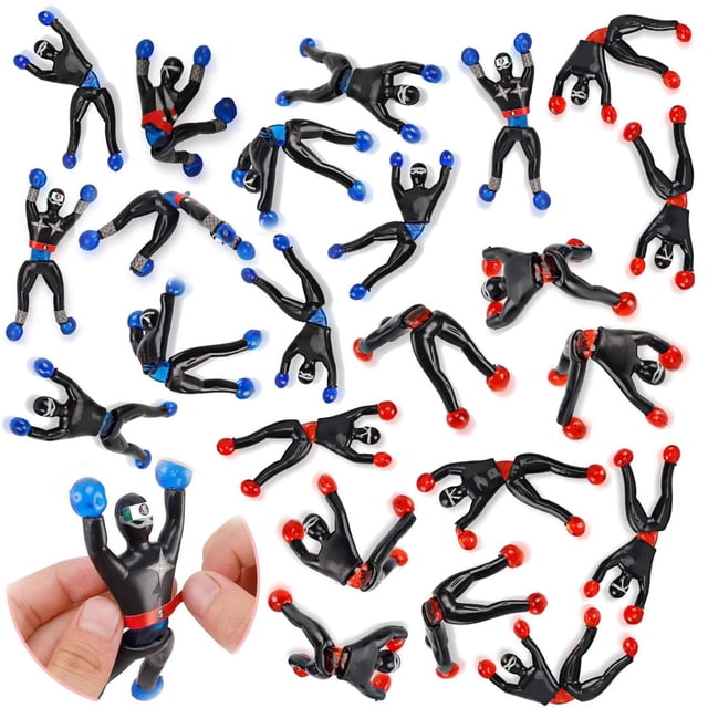 Juguetes Ninjas Adhesivas Liberty Imports Escaladores Elásticos para Niños