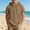 Khaki, variant on Lumosvexa Boys Hooded Linen Shirt Lightweight Breathable Short Sleeve Summer Vacation Button Up Shirt Black 7-8