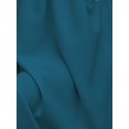 thumbnail image 3 of Teal Blue Womens Halter Neck Backless A-Line Mini Dress For Summer, 3 of 8