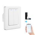 thumbnail image 2 of AFQH Zigbee Smart Key Switch 600W 86 Type 1-2-3 Way Panel Cell Phone Control Voice, 2 of 10