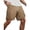 Khaki&04#0122Y, variant on Fabrcox Men's Shorts Cargo Cycling Fishing Mens Workout Shorts Elastic Waist Lightweight Shorts Men with Multiple Pockets