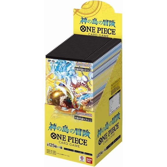 Bandai One Piece Card Game The Adventure of The Island of God Booster Box (OP-15) (Japanese) - 24 Packs