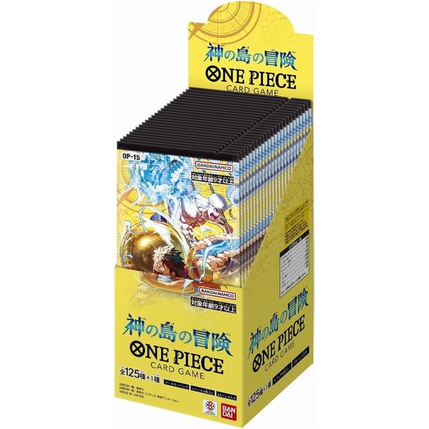 Bandai One Piece Card Game The Adventure of The Island of God Booster Box (OP-15) (Japanese) - 24 Packs