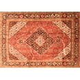 thumbnail image 1 of Ahgly Company Indoor Rectangle Persian Orange Traditional Area Rugs, 6' x 9', 1 of 1