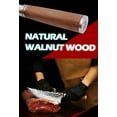 thumbnail image 6 of YOUSUNLONG Cleaver Knife 8 Inch Butcher Knife Japanese Hammered Damascus Steel, Natural Walnut Wooden Handle, 6 of 6