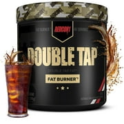 REDCON1 Double Tap Thermogenic Fat Burner, Powder, 40 Servings (Blue Raspberry)