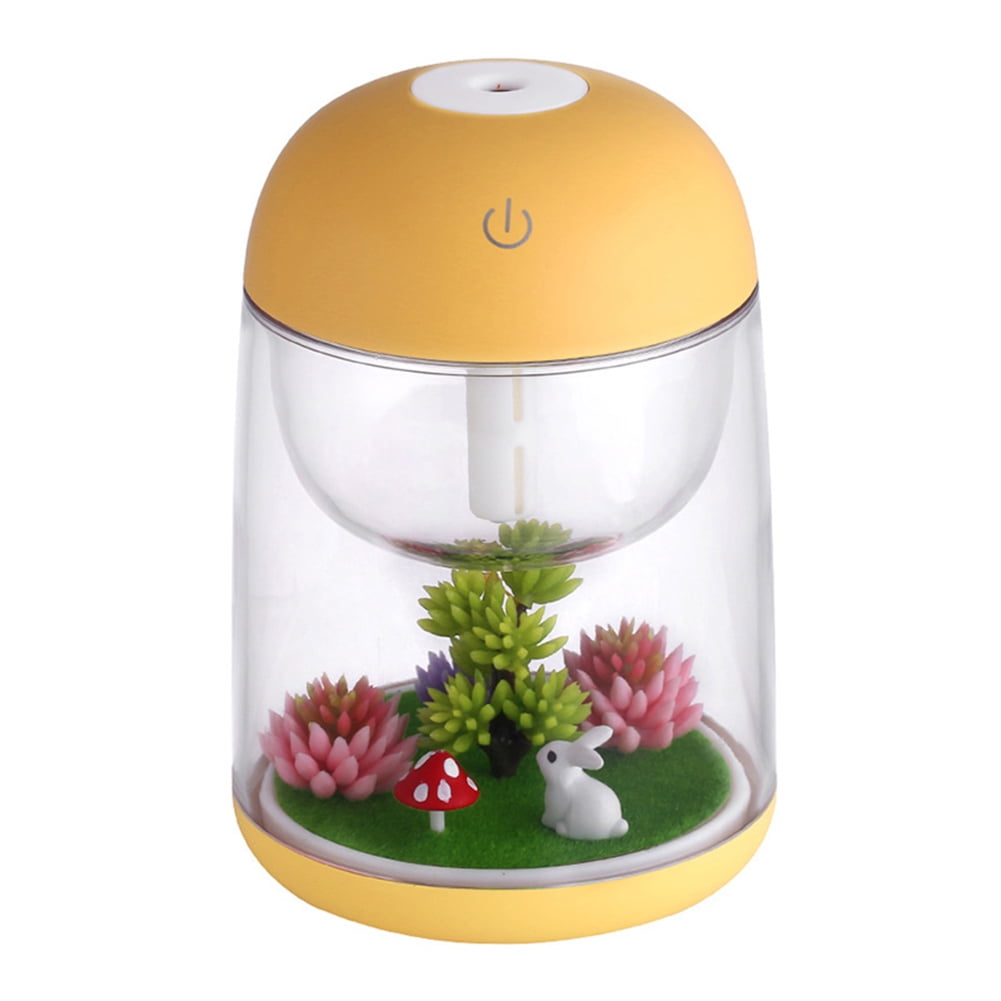 Micro Landscape Humidifier Colorful Night Light USB Charging Mist Maker