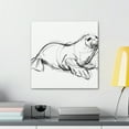 thumbnail image 3 of Harp Seal Neoclassicism - Canvas, 3 of 10