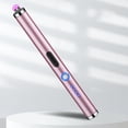 thumbnail image 4 of Encendedor eléctrico portátil USB recargable de encendido por pulsos para velas (oro rosa) Likrtyny Libre de BPA, 4 of 8