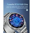 thumbnail image 6 of LIGE Smart Watch Fitness Tracker for Android iPhone Waterproof Bluetooth Call Men Silver, 6 of 6