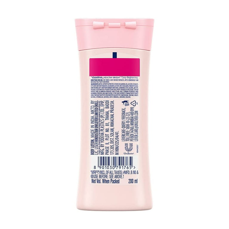 Vaseline Healthy Bright Daily Brightening Body Lotion, For