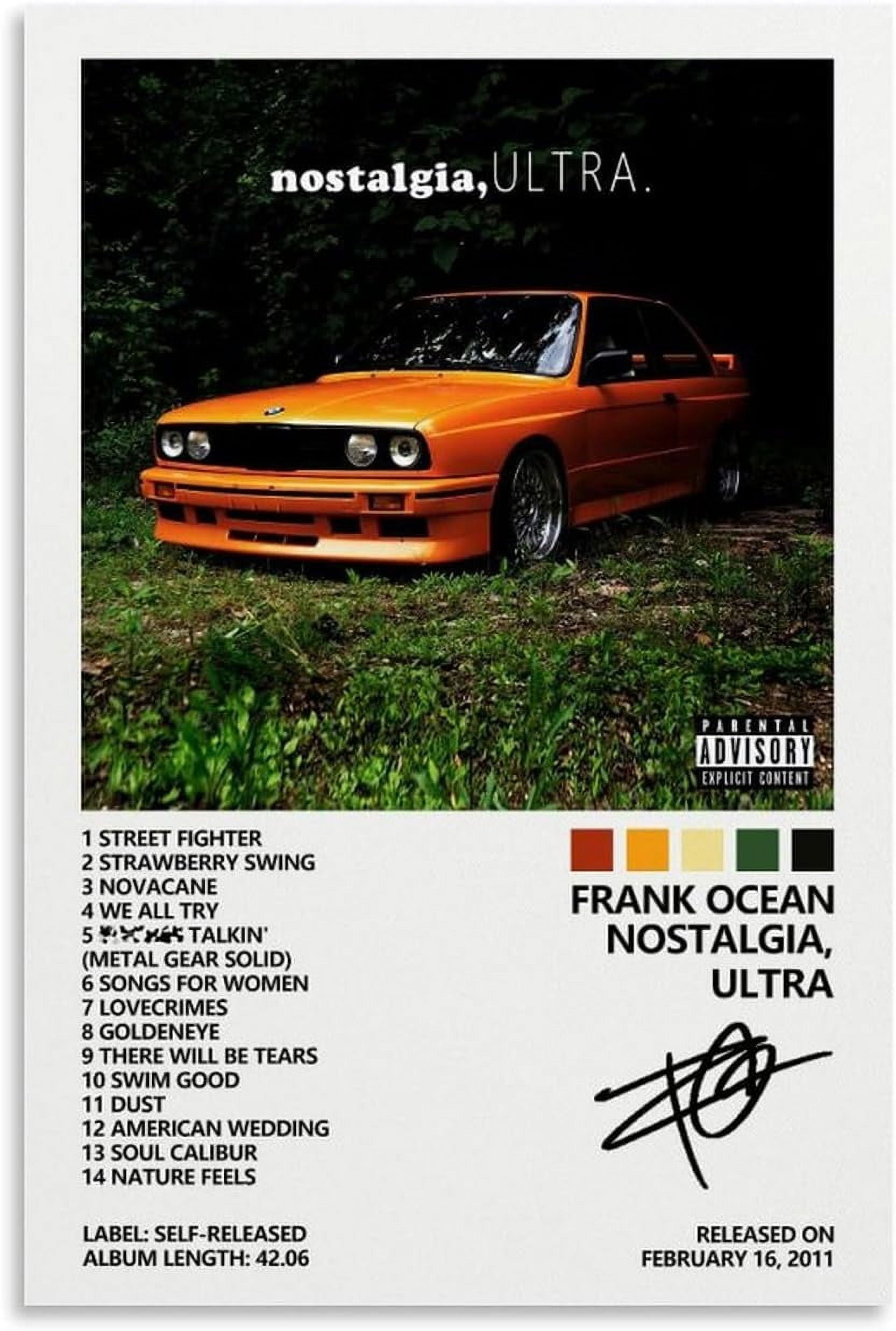 FRANK OCEAN フランク・オーシャン/NOSTALGIA,, ULTRA Stream Frank Ocean - Nostalgia Ultra (Full Album) by