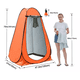 thumbnail image 2 of Vestidor Cambiador Portátil Tienda Campaña1.9m Camping/playa Naranja, 2 of 5