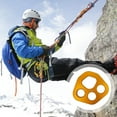 thumbnail image 2 of LYMAYTER 4-Hole Rigging Plate 30KN Aluminum Alloy Force Plate Mountaineering Adventure Expansion Rope Splitter Lightweight Rigging Gear, 2 of 7