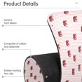 thumbnail image 4 of Yayeee Faucet Mat for Kitchen Sink 14.7" Diatomite Long Splash Guard Pad, Cartoon Elephant Pattern, 2 Pack, 4 of 7