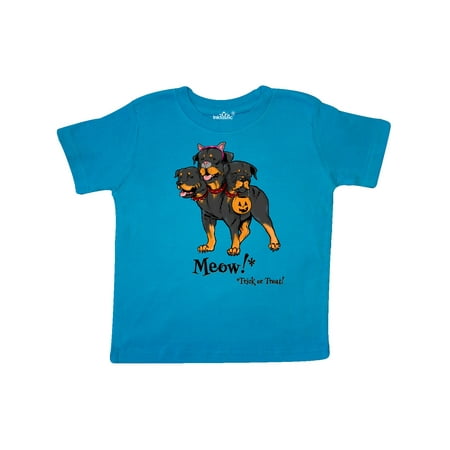 

Inktastic Cerberus in Cat Costume Trick or Treat Meow Gift Toddler Boy or Toddler Girl T-Shirt