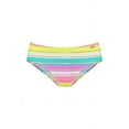 thumbnail image 5 of LASCANA Women's Striped Mid Rise Bikini Swimsuit Bottom Glitter Detail, 5 of 6