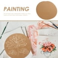 thumbnail image 3 of Round Graffiti Cardboard for Painting 20pcs Khaki Paper Decorations Lightweight and Portable, 3 of 6