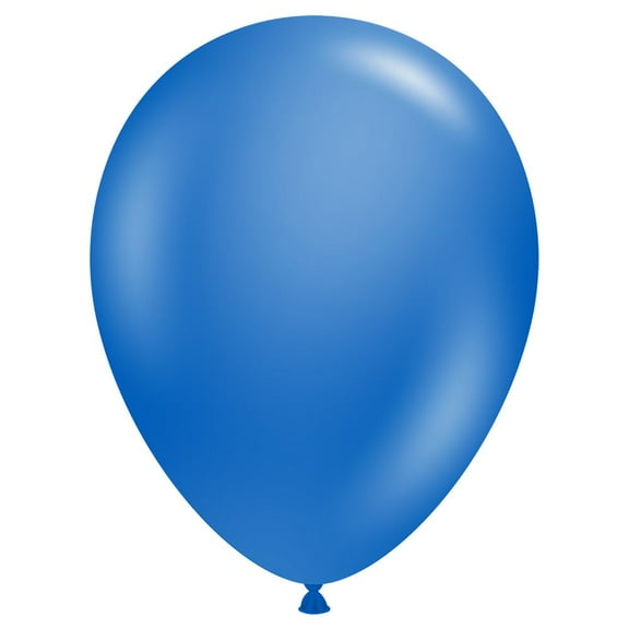 11 inch Metallic Blue TUFTEX Latex Balloons (100 Pack) - Party Supplies Decorations