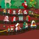 thumbnail image 1 of Adornos de tren navideño, decoración navideña, los mejores regalos, juguete para estimular el cerebro para el hogar, 1 of 8