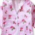thumbnail image 4 of Odeerbi Toddler Baby Boys Girls Cartoon Pattern Cute Zipper Pocket Windproof Jacket Coat, 4 of 4