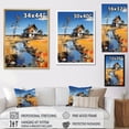thumbnail image 4 of Designart "Farmhouse Farmstead composition An" Landscape & Nature Floater Framed Canvas Wall Art, 4 of 7