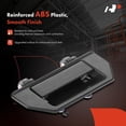 thumbnail image 3 of A-Premium Tailgate Handle Liftgate Latch Handle Compatible with Nissan Frontier 1998-2000, D21 1986-1994, Pickup 1995-1997, Textured Black, Replace# 90606-8Z360, 90606-01G01, 3 of 6
