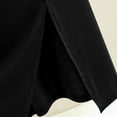 thumbnail image 5 of Naittoop Women's Comfy Soft Nightgown Short Sleeve V Neck Loose Nightshirt Women Sleep Dress Sleepwear Casual Loungewear, 5 of 5