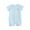 Light Blue, variant on Kovlvoll Newborn Baby Girls Boys Clothes Summer Jumpsuit Short Sleeve Crewneck Button Solid Color Cotton Lounge Rompers