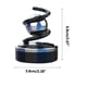 thumbnail image 3 of Rotating Incense Solar Car, Levitation Perfume, Car Interior Decorations, Lasting Fragrance, Solar Powered, Metal Frame, For Bedroom, 3 of 8