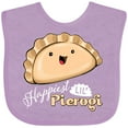thumbnail image 3 of Inktastic Happiest Lil' Pierogi Boys or Girls Baby Bib, 3 of 4