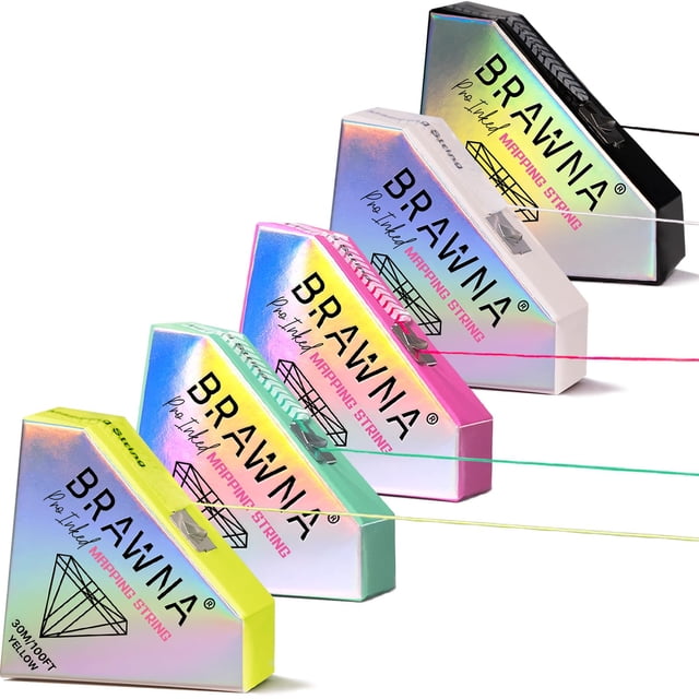 Mapping String BRAWNA Pro Inked, paquete de 5 unidades, para cejas y labios
