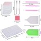 thumbnail image 2 of Diamond Painting Supplies Kit for DIY 5D Craft Nail Art Embroidery Cross Stitch with Pen Boxes Storage Tool Kits, 2 of 5