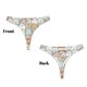 thumbnail image 3 of Fotbe Lovely Bear Tanga Sin Costuras para Mujer con Estampado – Panties Invisibles, Transpirables y Cómodos para Uso Diario-Medium, 3 of 6